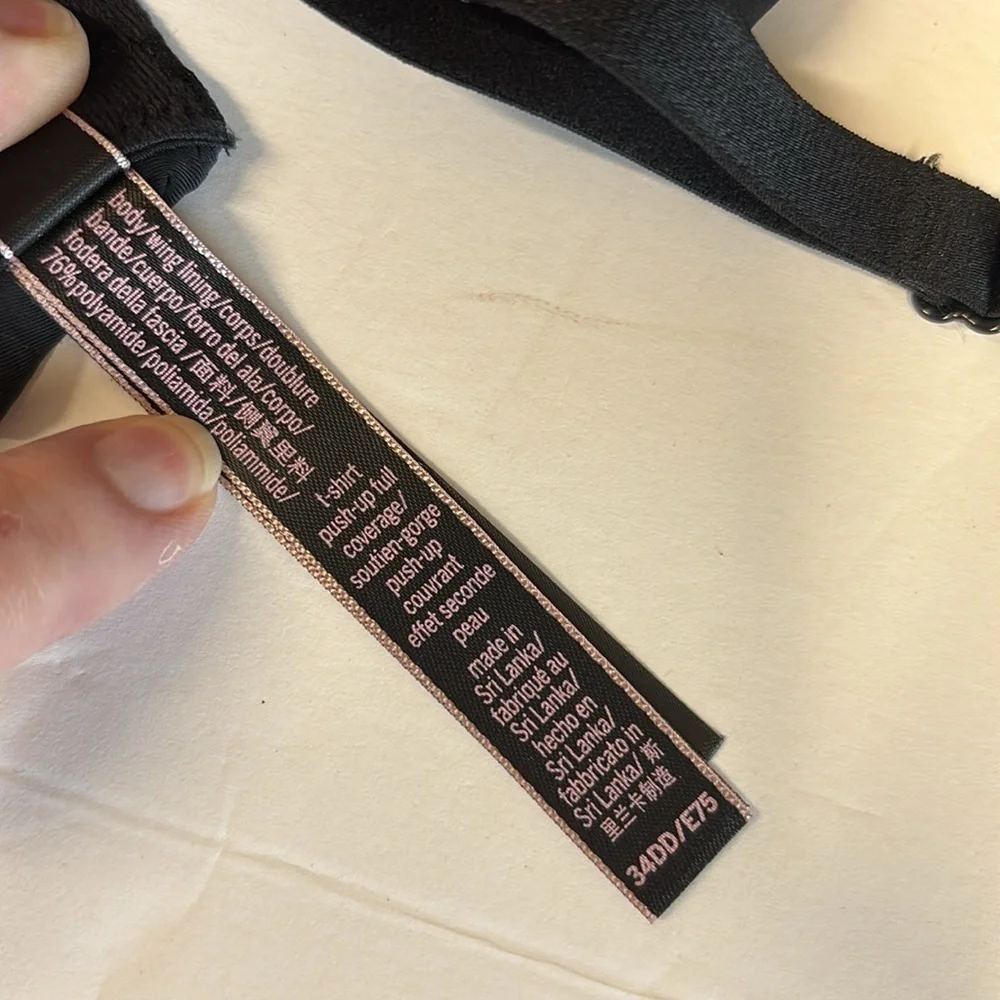 Victoria’s Secret Black Push Up Women's Bra